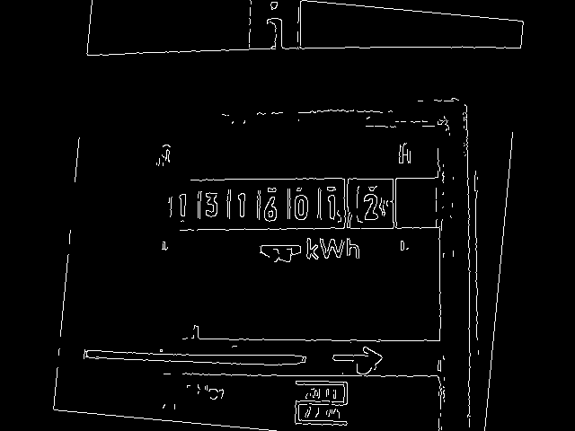 Edge image with the correct orientation