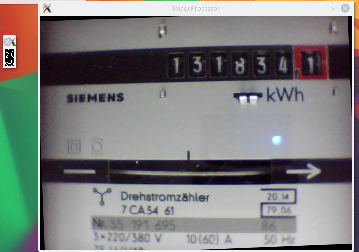 The tool in training mode.