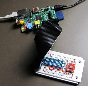 Test setup of the barometer